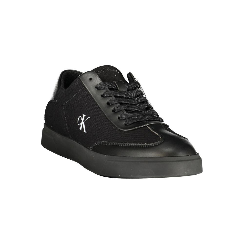 Calvin Klein Black Polyester Athletic Sneakers