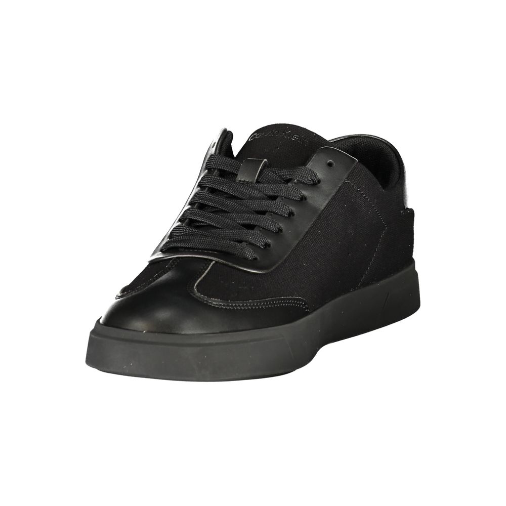 Calvin Klein Black Polyester Athletic Sneakers