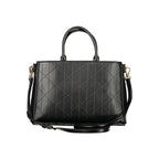 Mario Valentino Title: Black Polyurethane Women's Bag