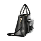 Mario Valentino Title: Black Polyurethane Women's Bag
