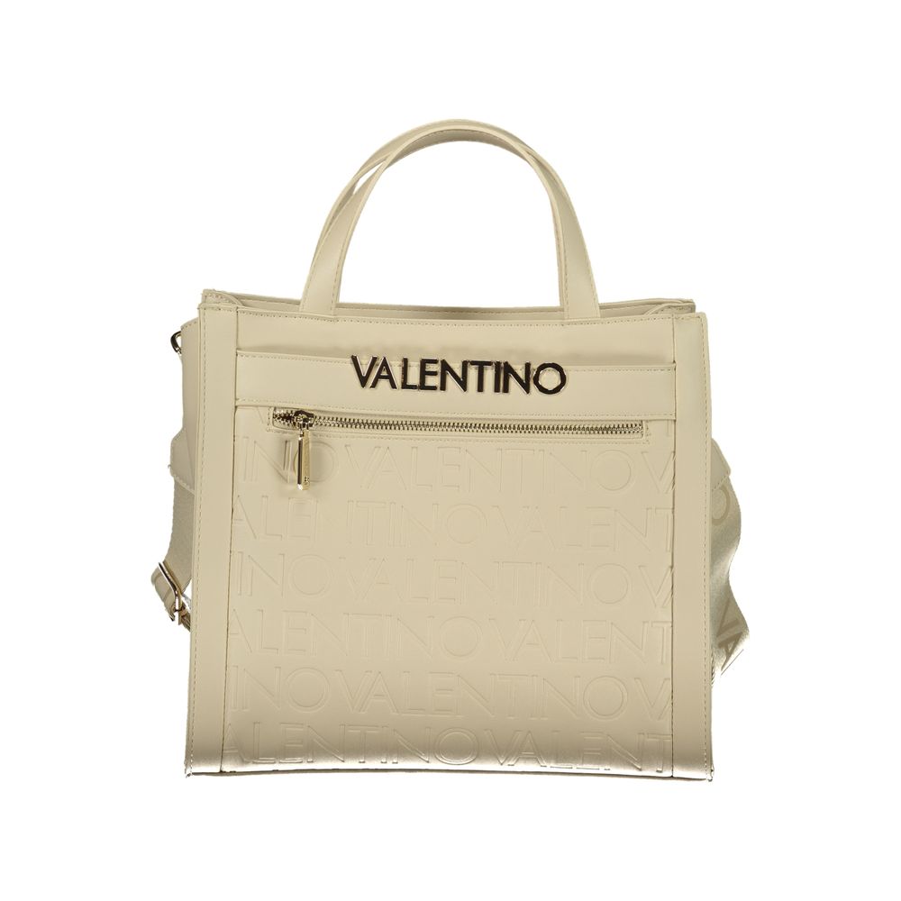 Mario Valentino Beige Polyurethane Women Bag