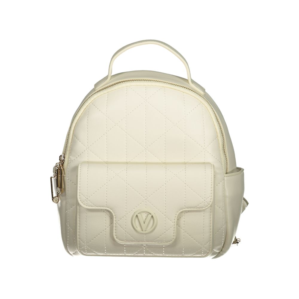 Mario Valentino White Polyethylene Backpack