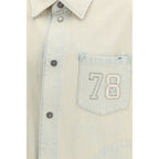Golden Goose Beige Cotton Denim Jacket