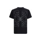 Off-White Black Cotton T-Shirt
