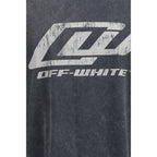 Off-White Gray Cotton Sportswear
