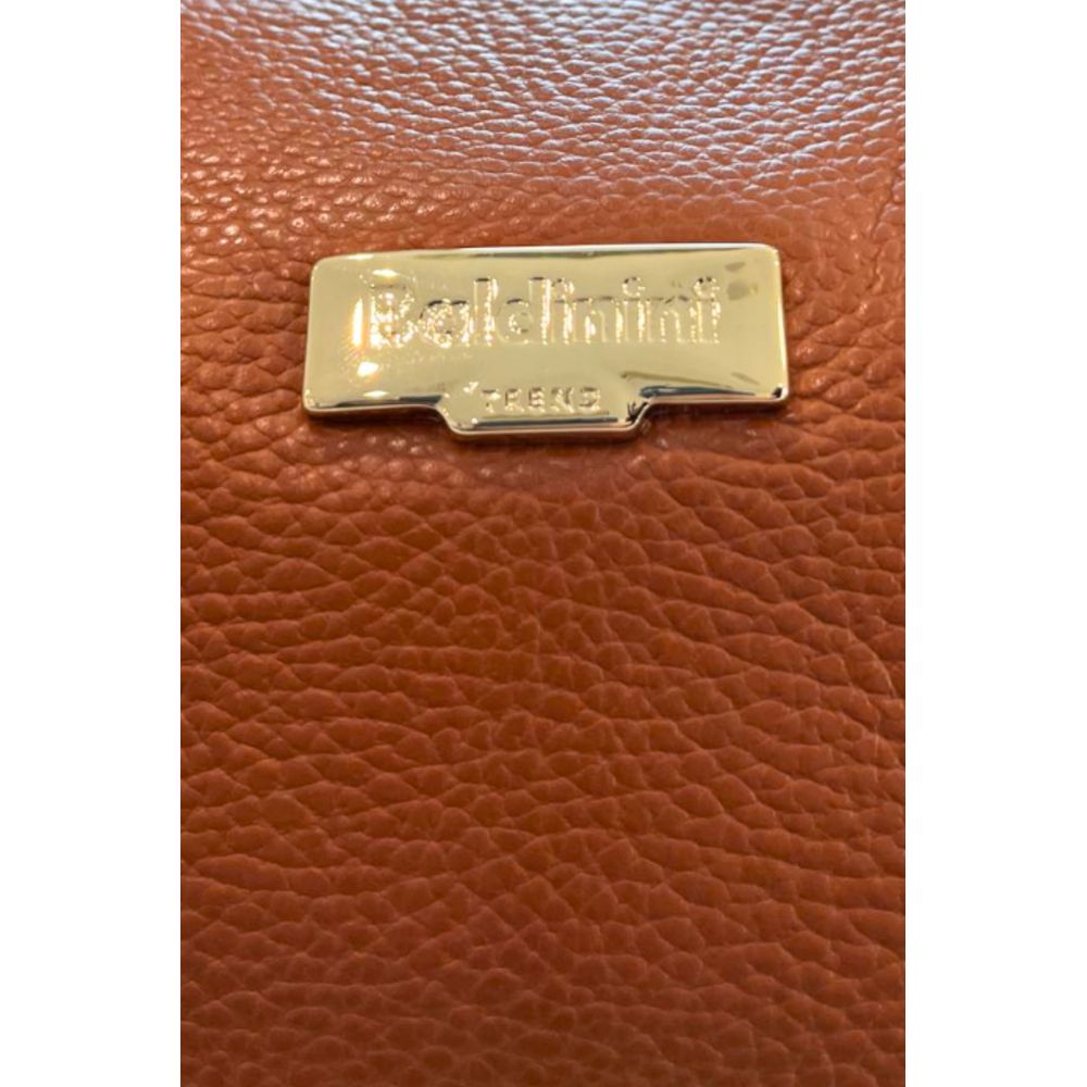 Baldinini Trend Brown Cowhide Shoulder Bag