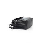 Baldinini Trend Black Leather Women Backpack