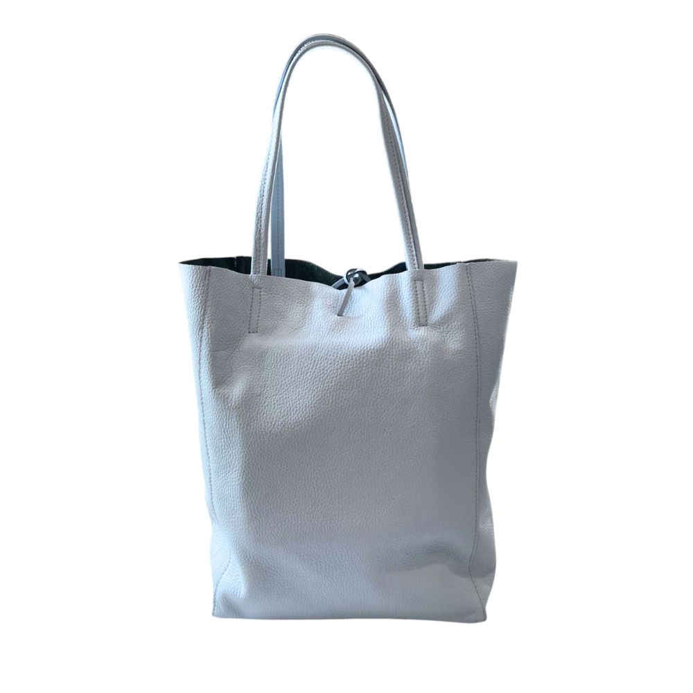 Baldinini Trend Blue Cowhide Clutch Bag