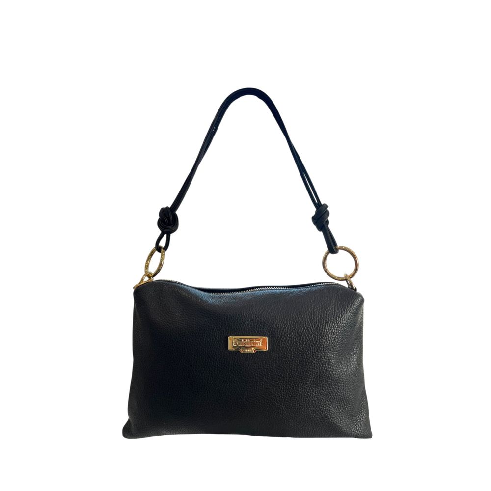 Baldinini Trend Black Leather Women Bag