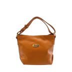 Baldinini Trend Brown Cowhide Clutch Bag