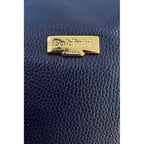 Baldinini Trend Blue Leather Women Crossbody Bag