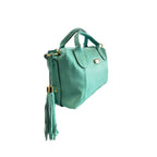 Baldinini Trend Green Leather Women's Handbag