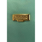 Baldinini Trend Green Leather Women's Handbag