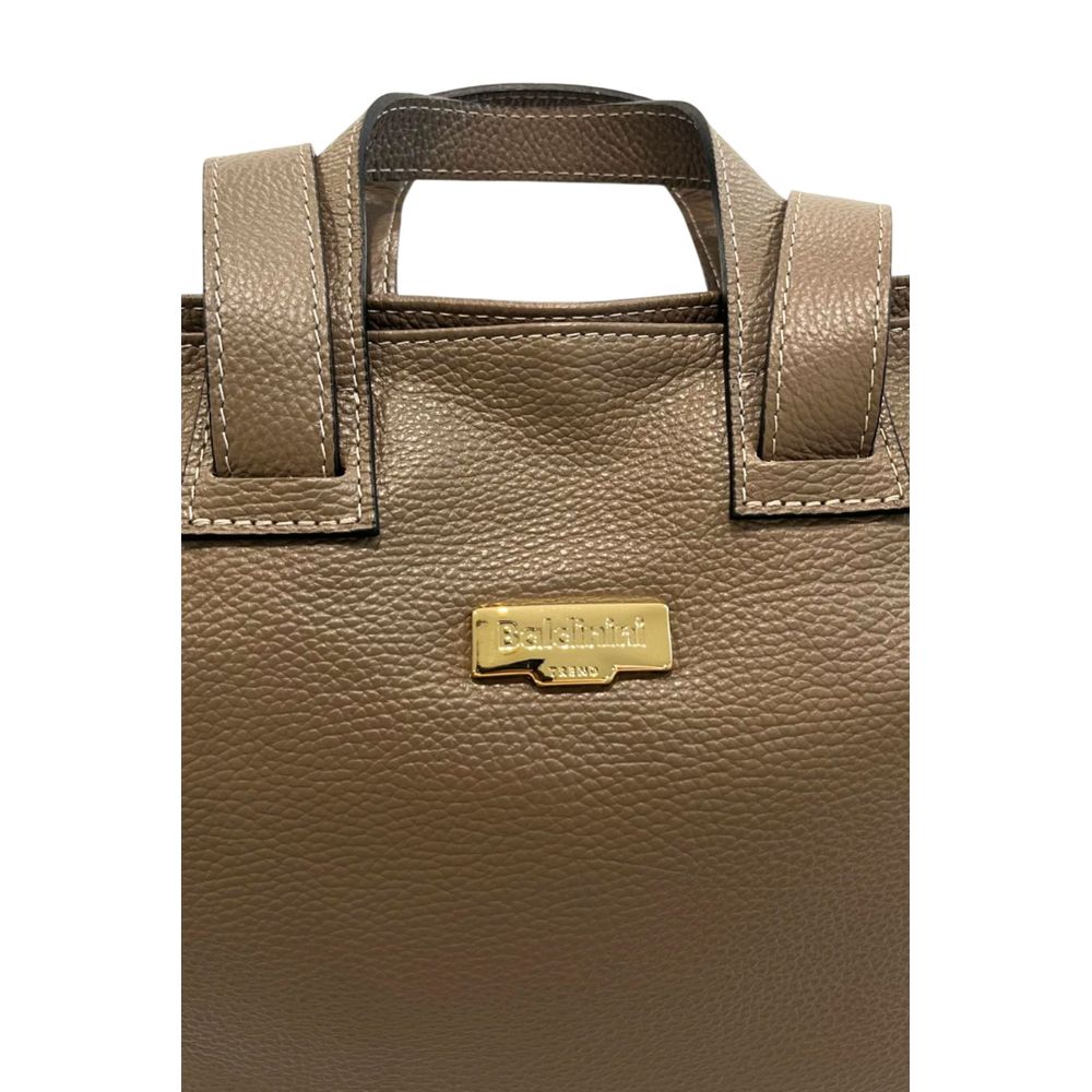 Baldinini Trend Brown Leather Women Bag