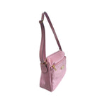 Baldinini Trend Pink Leather Women Crossbody Bag