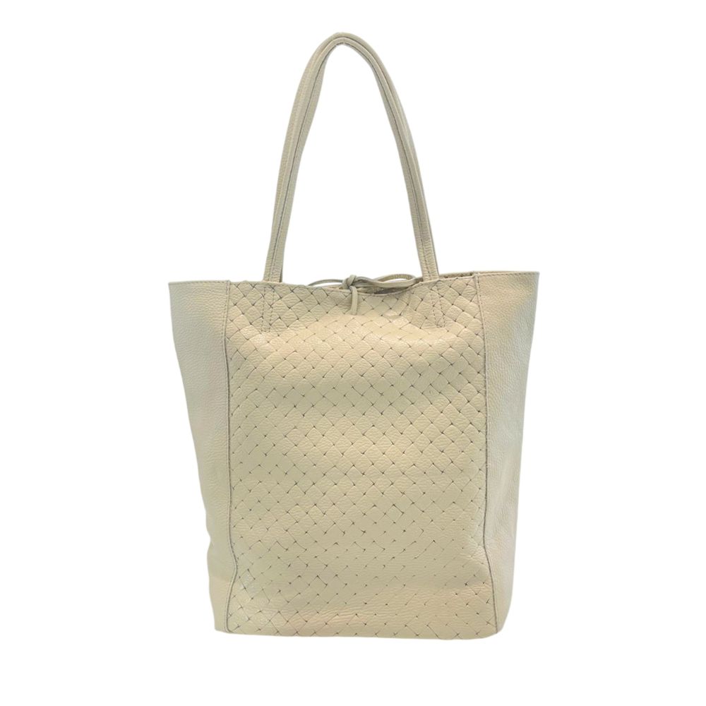 Baldinini Trend Beige Cowhide Clutch Bag