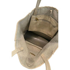 Baldinini Trend Beige Cowhide Clutch Bag