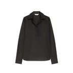 Max Mara Black Cotton Shirt