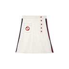 Gucci White Polyester Skirt