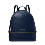 Michael Kors Blue Canvas Backpack