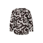 Street One Brown Linen Blouse
