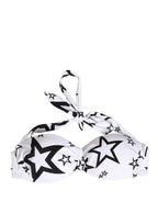 Dolce & Gabbana White Millennials Star Padded Bandeau Underwear