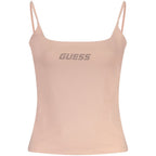 Guess Jeans Pink Cotton Women's Tank