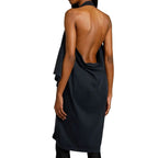 Balenciaga Black Cotton Casual Dress