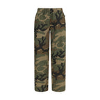 Ella Bicolor Cotton Casual Pants