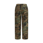 Ella Bicolor Cotton Casual Pants