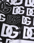 Dolce & Gabbana Black White DG Logo Waistband Girdle Underwear