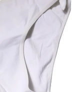 Dolce & Gabbana White Side-Tie Bikini Bottom Swimsuit Swimwear