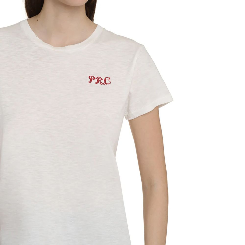 Ralph Lauren White Cotton T-Shirt