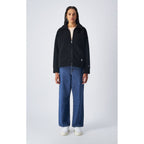 Champion Black Polyester Full-Length Jacket