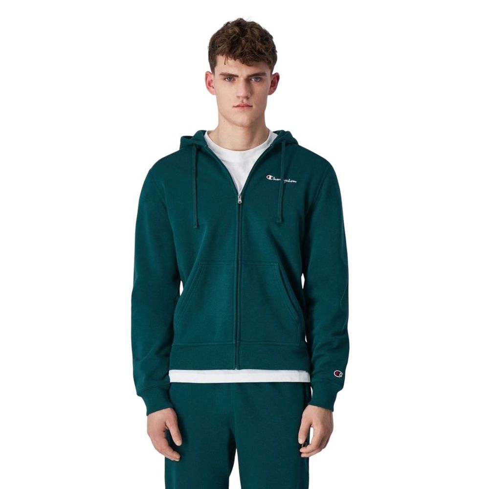 Champion Green Cotton Sweatshirt