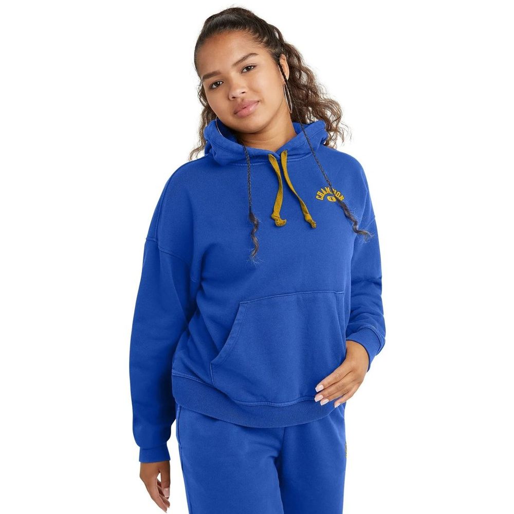 Champion Blue Cotton Sweatshirt