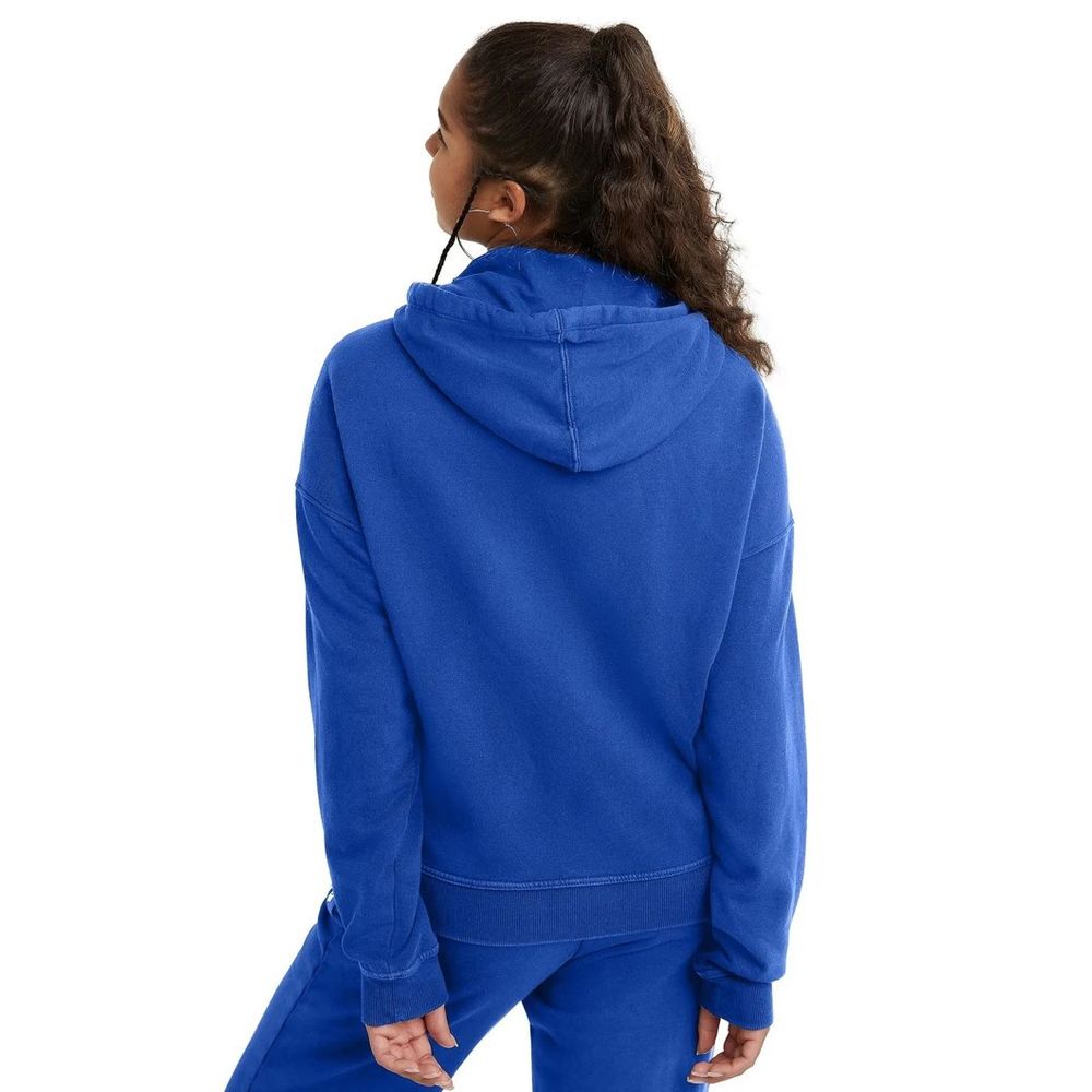 Champion Blue Cotton Sweatshirt