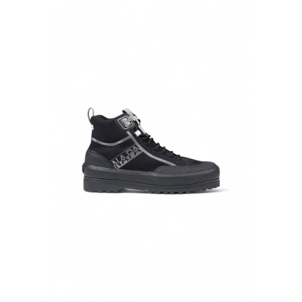 Superga Black Fabric Athletic Sneakers