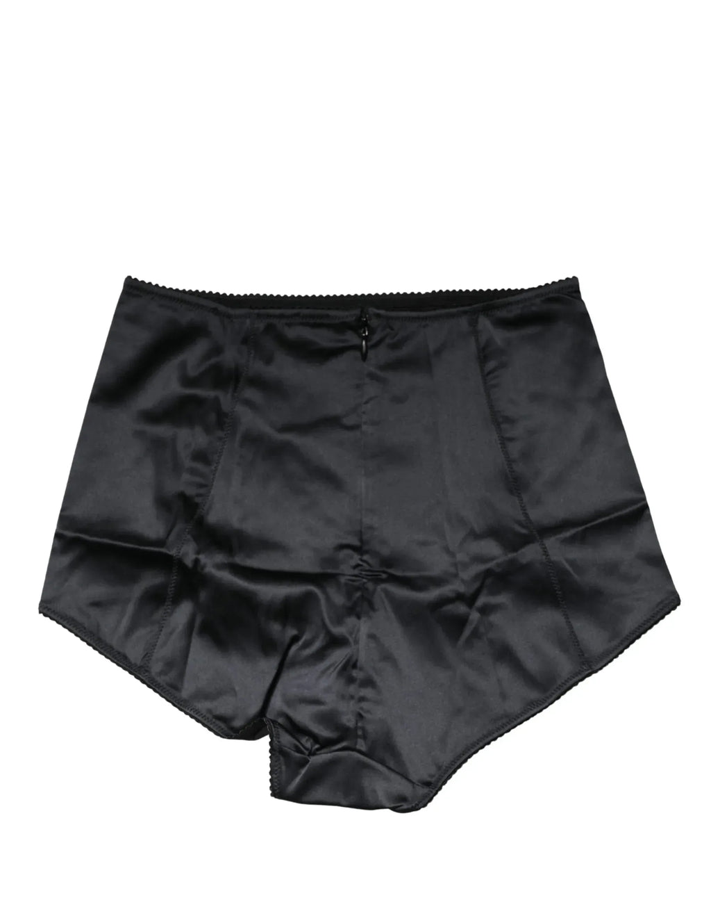 Dolce & Gabbana Black Silk Blend High Waist Girdle Panty Underwear