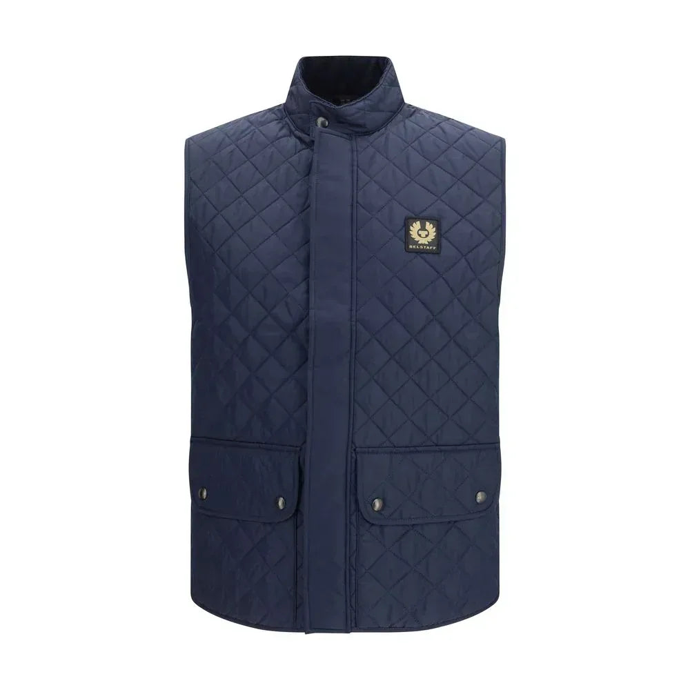 Belstaff Blue Polyester Shell Jacket