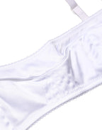 Dolce & Gabbana White Semi-Pad Underwire Balconette Bra Underwear