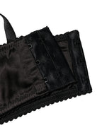 Dolce & Gabbana Black Semi-Pad Underwire Balconette Bra Underwear