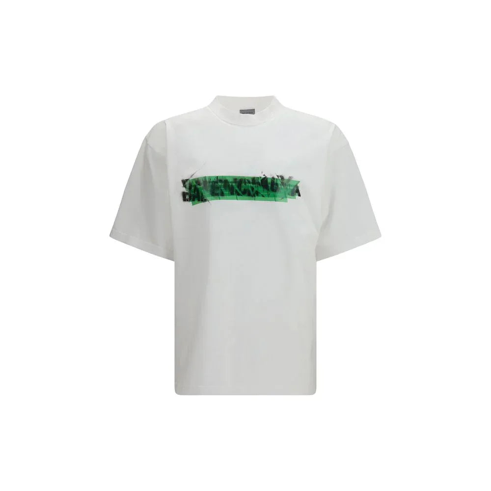 Balenciaga White Cotton Sportswear