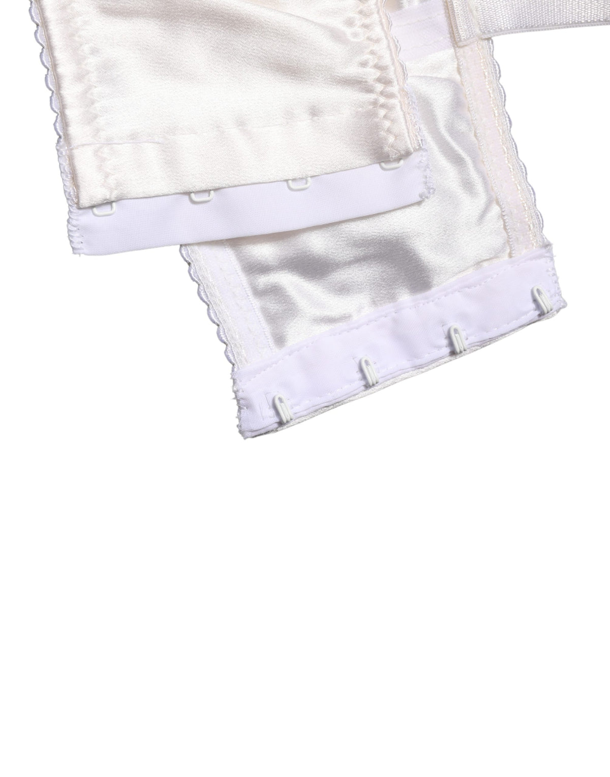Dolce & Gabbana White Semi-Pad Underwire Balconette Bra Underwear