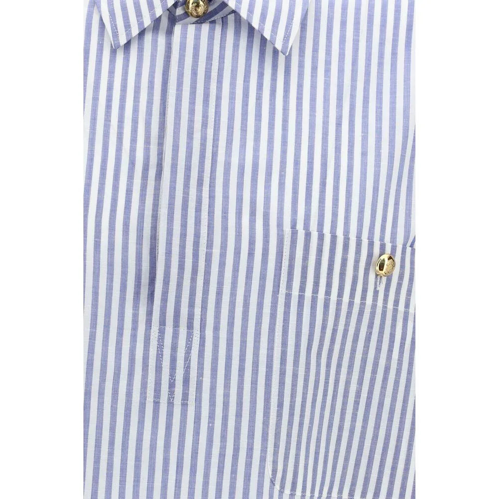 Valentino Multicolor Cotton Pattern Shirt