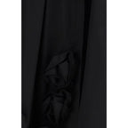 Ella Black Cotton Casual Dress