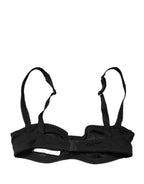 Dolce & Gabbana Black Semi-Pad Underwire Balconette Bra Underwear