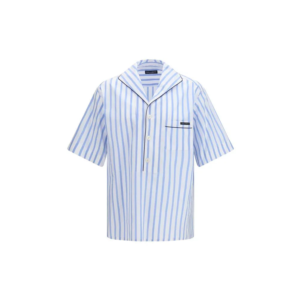 Dolce & Gabbana Multicolor Cotton Pattern Shirt