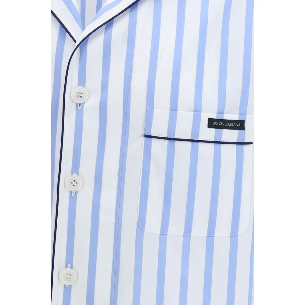 Dolce & Gabbana Multicolor Cotton Pattern Shirt