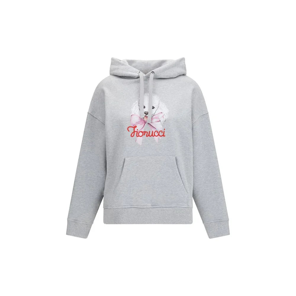 Fiorucci Gray Cotton Sweatshirt